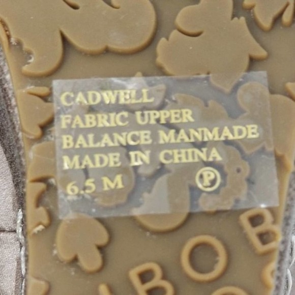 Bobbi Blu Cadwell Retro Sling Back Peep Toe Wedge Heel Shoes Tan Size 6.5 M - Picture 7 of 7